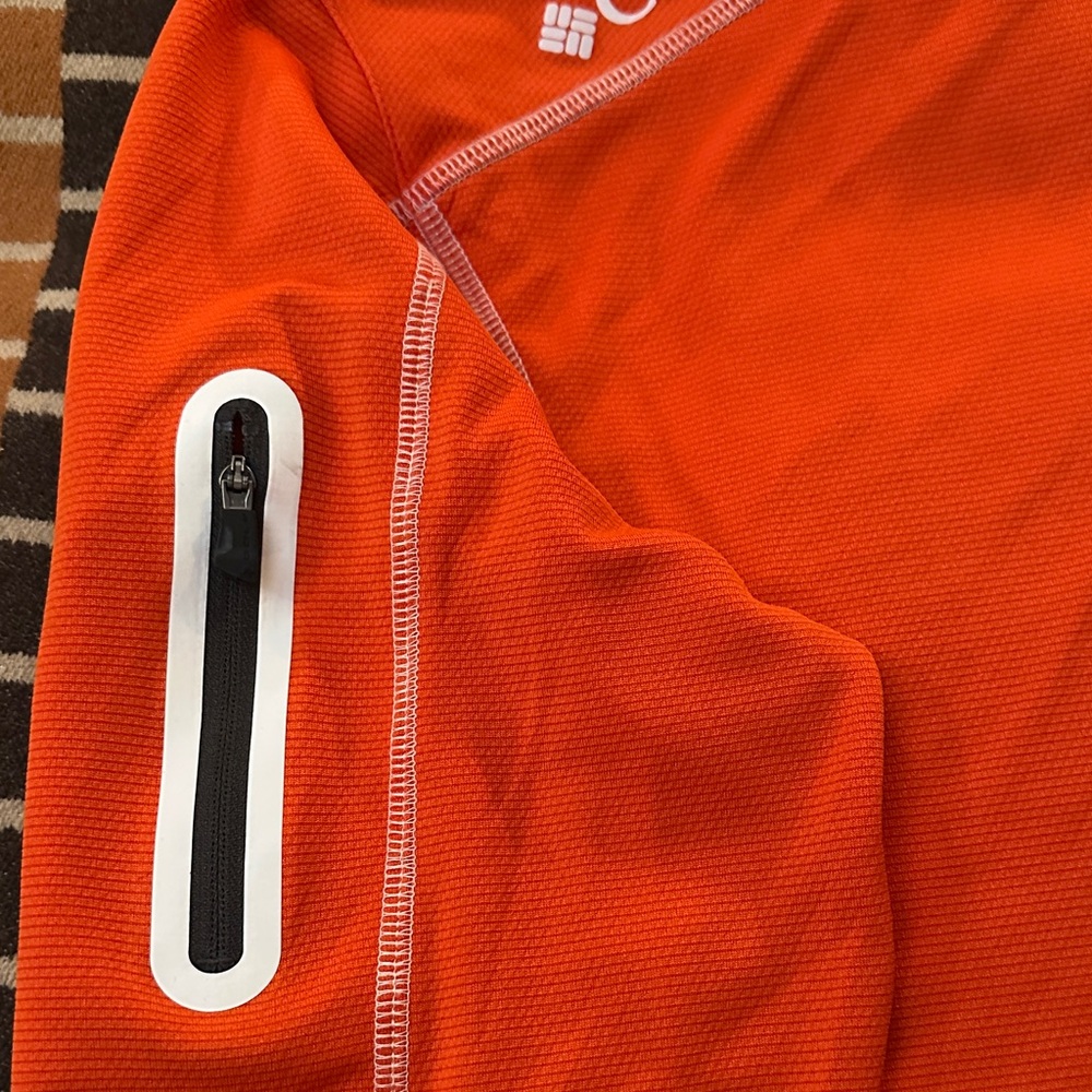 Columbia Golf Boise State Orange Omni-Wick Shotgun 1/4 Zip - Picture 4 of 7